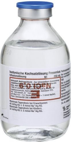 Kochsalzlösung 0,9% Glasflasche Fresenius