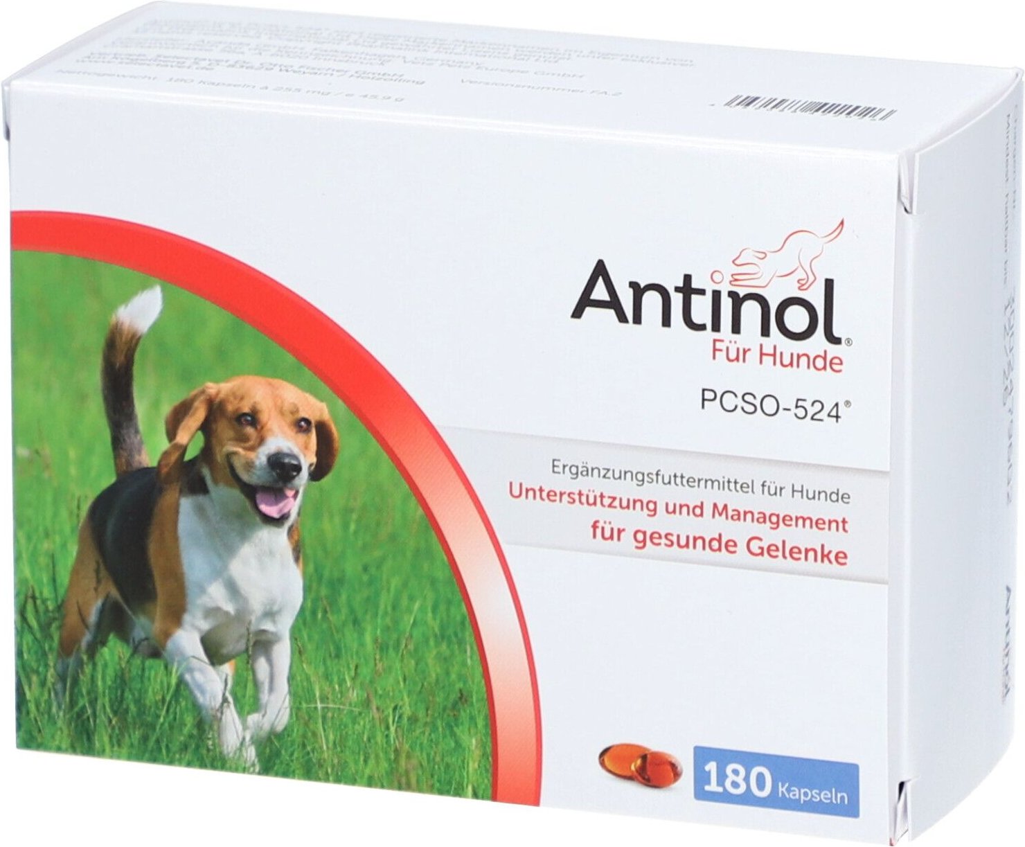 Antinol Hund, Packung mit 180 Tabletten St Kapseln