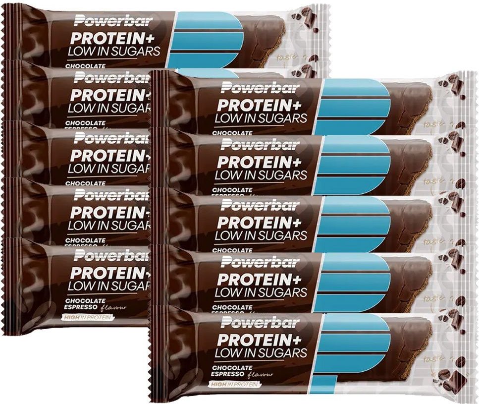 Protein Plus Low Sugar Chocolate Espresso 1 35g 10er-Pack 10x35 g Riegel