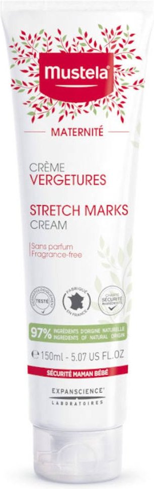 Mustela Maternite Creme tegen Striemen zonder Parfum 150 ml