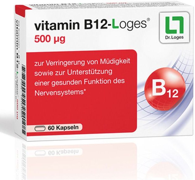 Vitamin B12-Loges 500 µg Kapseln