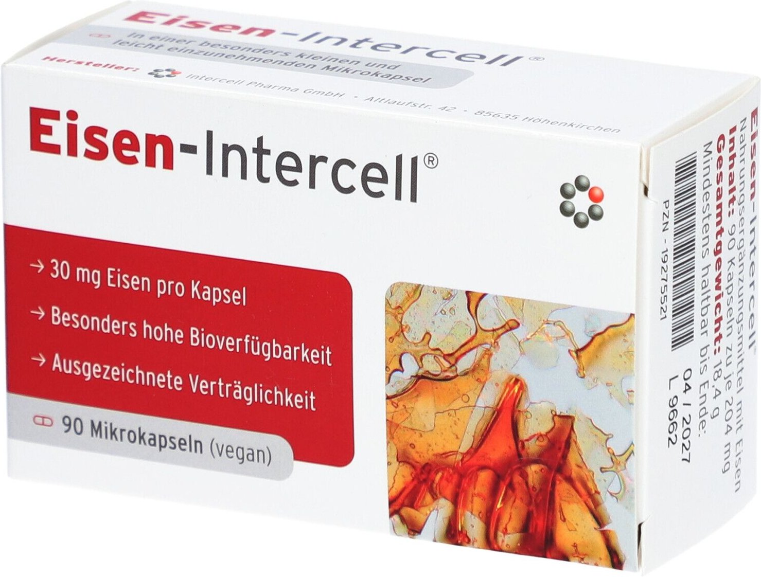 Eisen-Intercell magensaftresistente Kapseln 90 St magensaftresistent