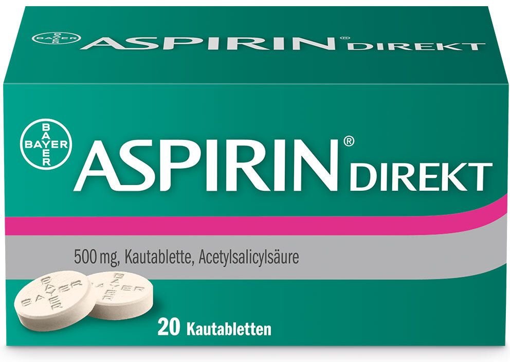 Aspirin Direkt Kautabletten
