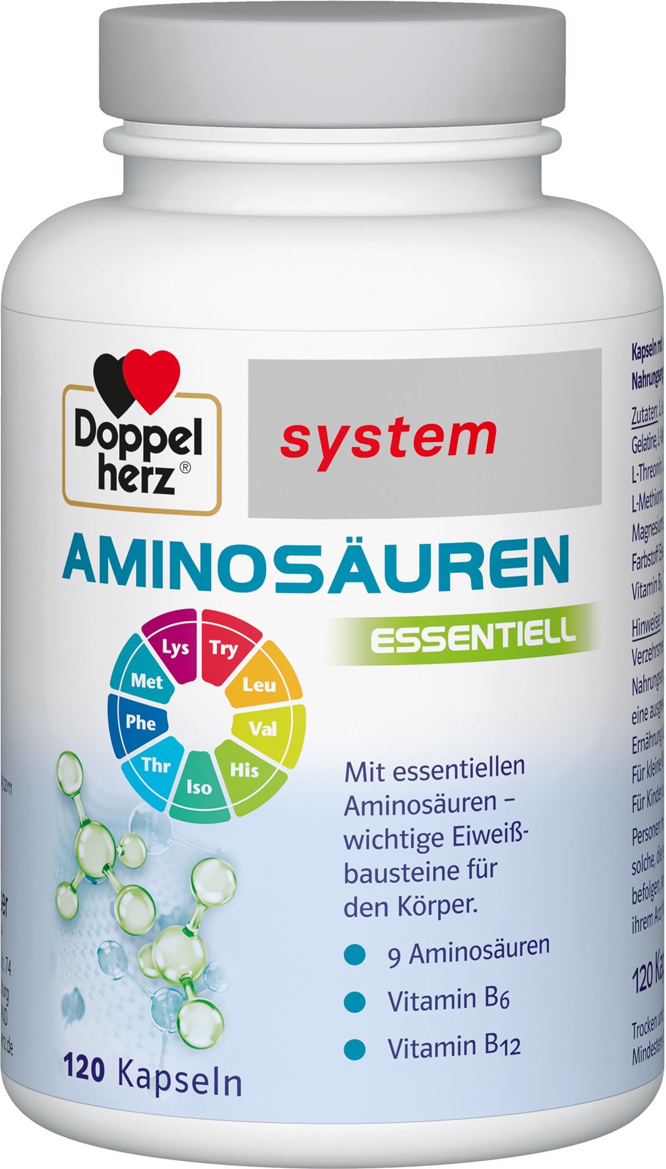 Doppelherz Aminosäuren essentiell system Kapseln 120 St