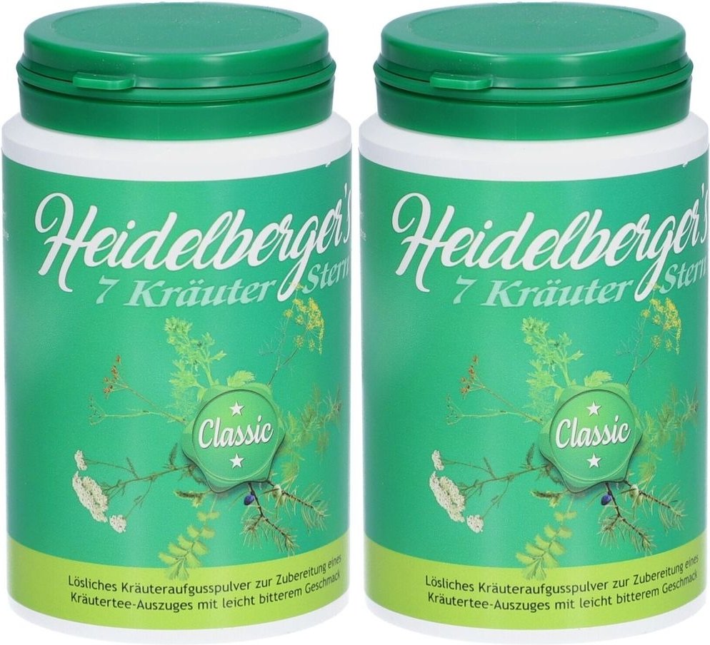 Heidelbergers 7 Kraeuter x2 2x100 g Tee