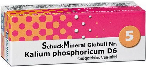 Schuckmineral Globuli 5 Kalium phosphoricum D6
