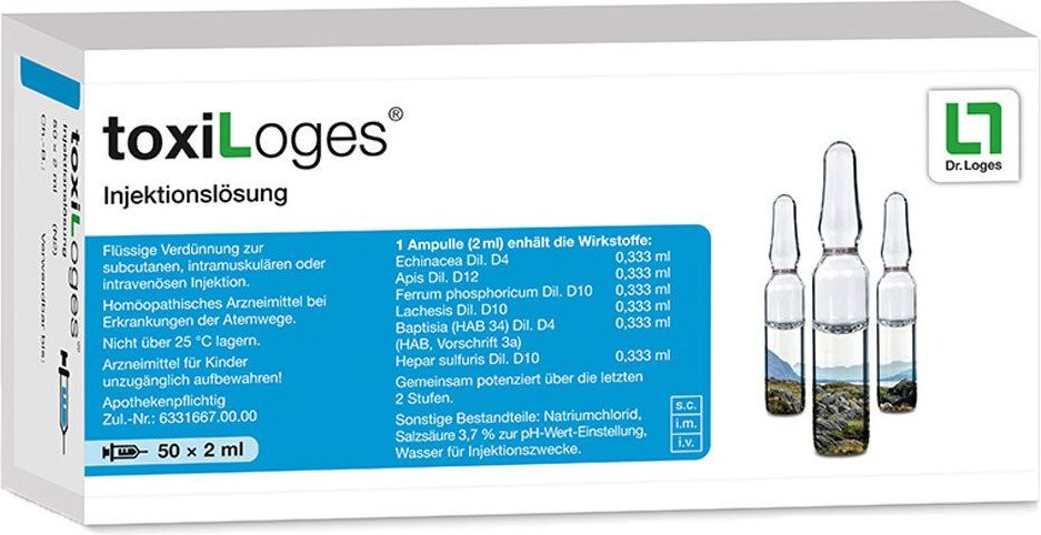Thumbnail - Toxiloges Injektionslösung Ampullen 50x2 ml