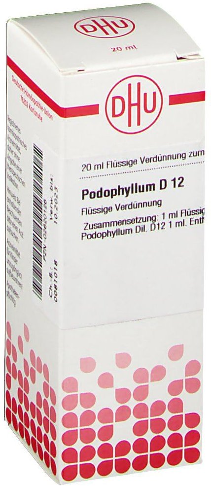 Podophyllum D 12 Dilution 20 ml