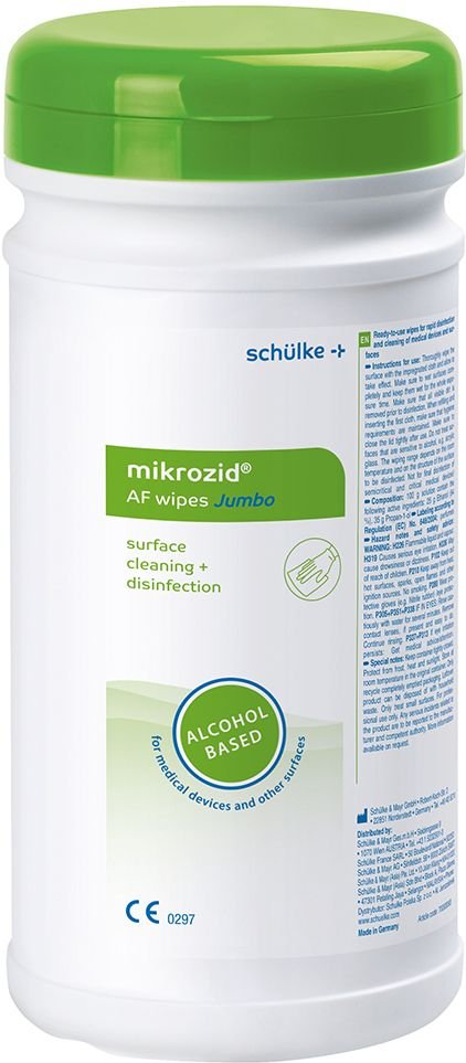Mikrozid AF wipes Jumbo Desinf.MP+Flächen Dose 220 St Tücher