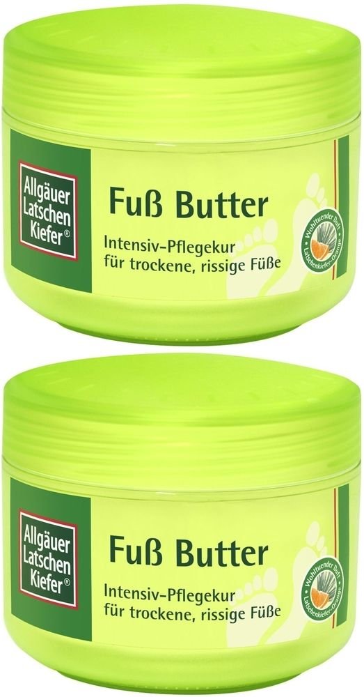 Allgaeuer Fuss Butter x2 2x200 ml Creme