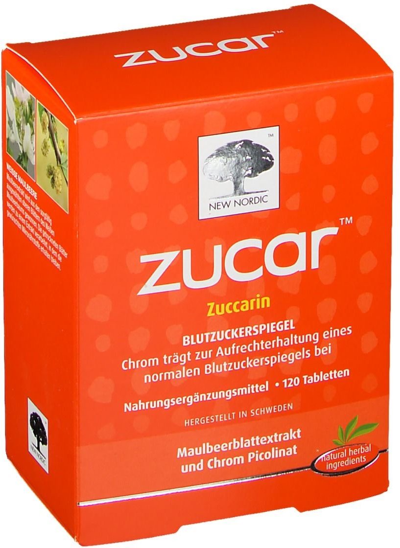 Zucar Zuccarin Tabletten 120 St