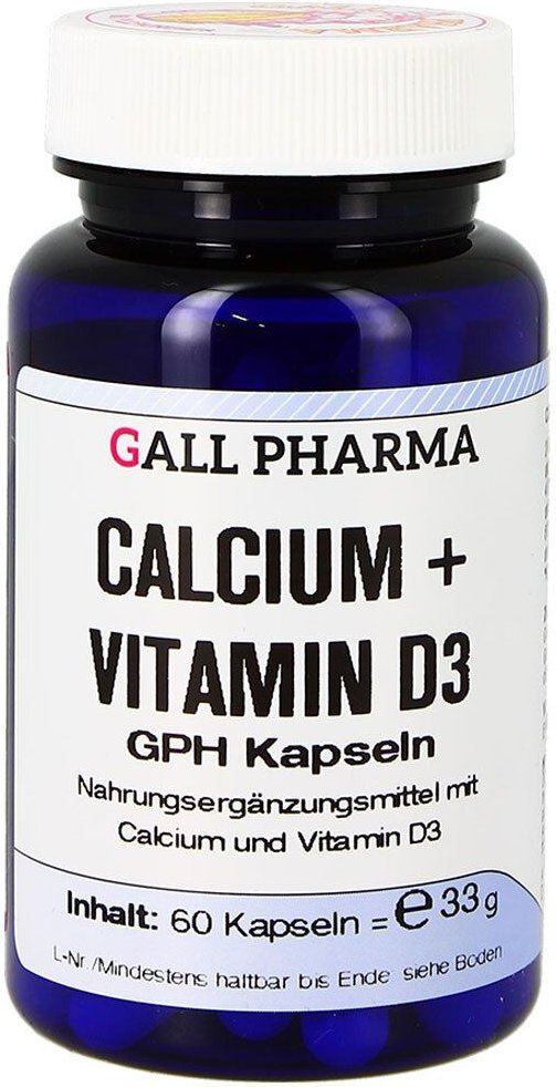 Calcium+Vitamin D3 GPH Kapseln 60 St