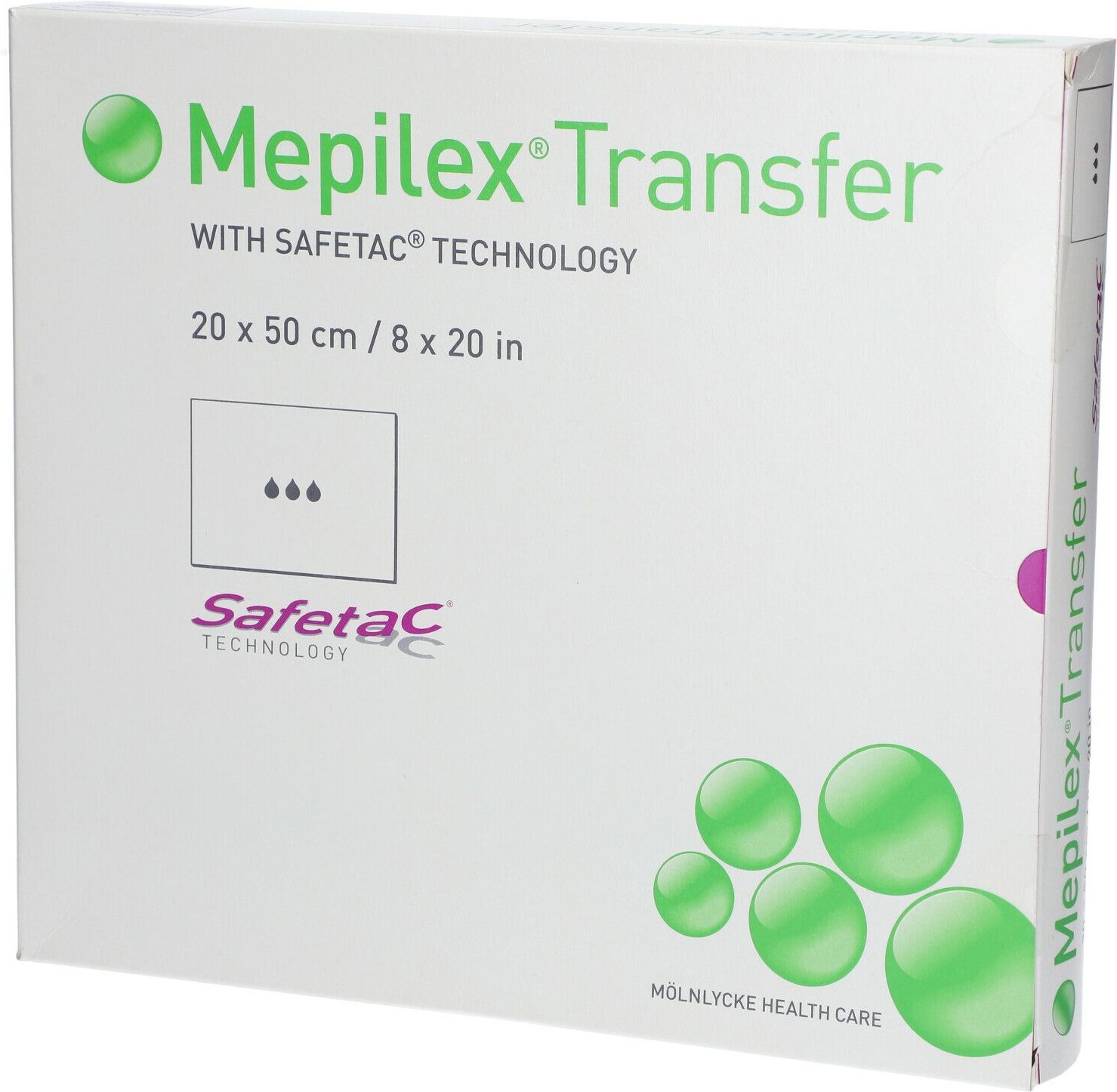 Mepilex Transfer Schaumverband 20x50 cm steril 4 St Verband