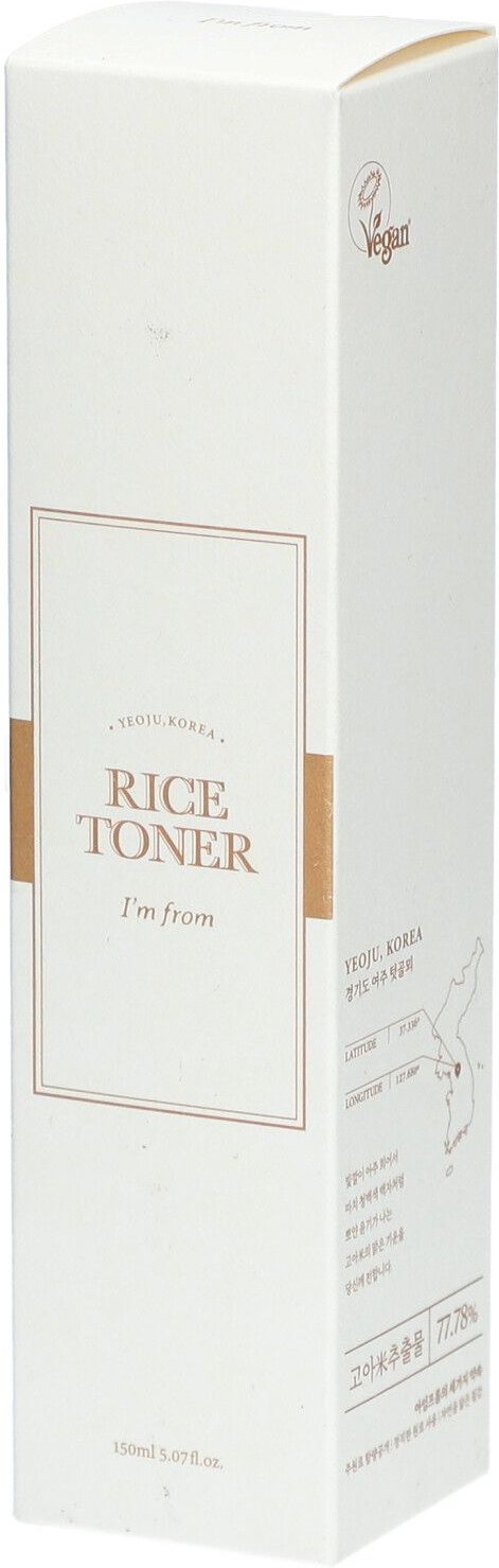I'm from Rice Toner 150 ml Creme