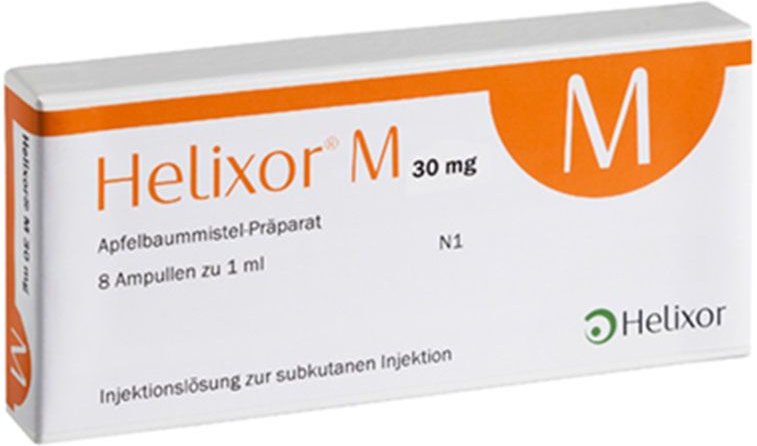 Helixor M Ampullen 30 mg 8 St