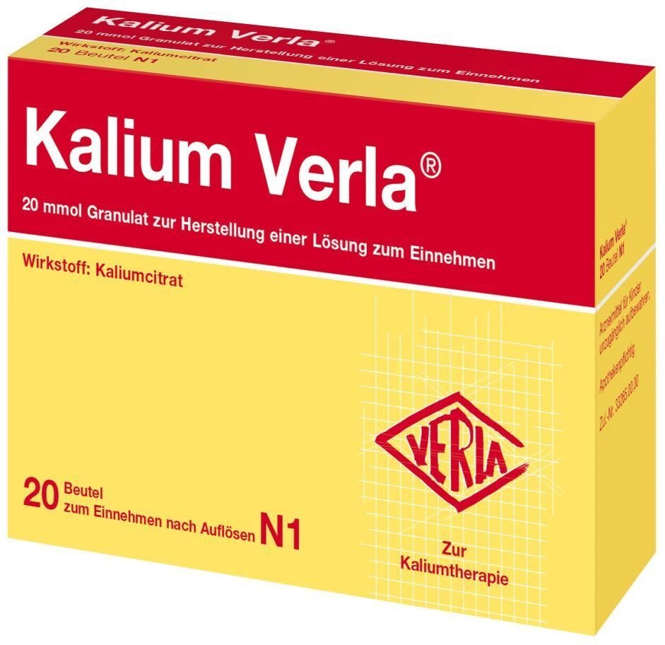 Kalium Verla Granulat Beutel