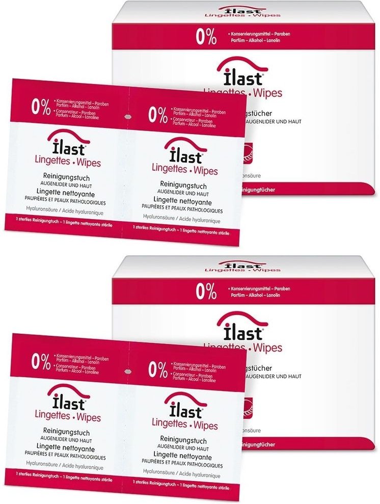 Ilast Wipes 2x 2x20 St Tücher