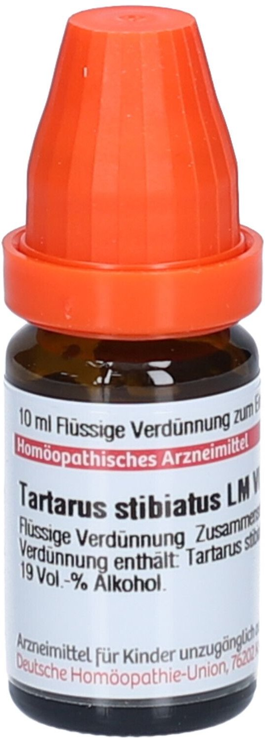 Tartarus Stibiatus LM VI Dilution 10 ml