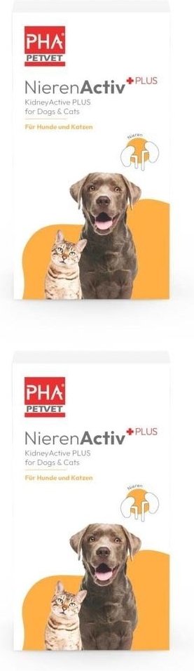 PHA NierenActiv plus Pulver f.Katzen 2x 2x60 g