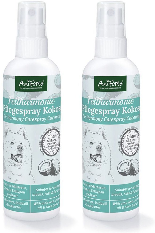 AniForte Fellharmonie Pflegespray Kokos 200 ml x2 2x200 Spray