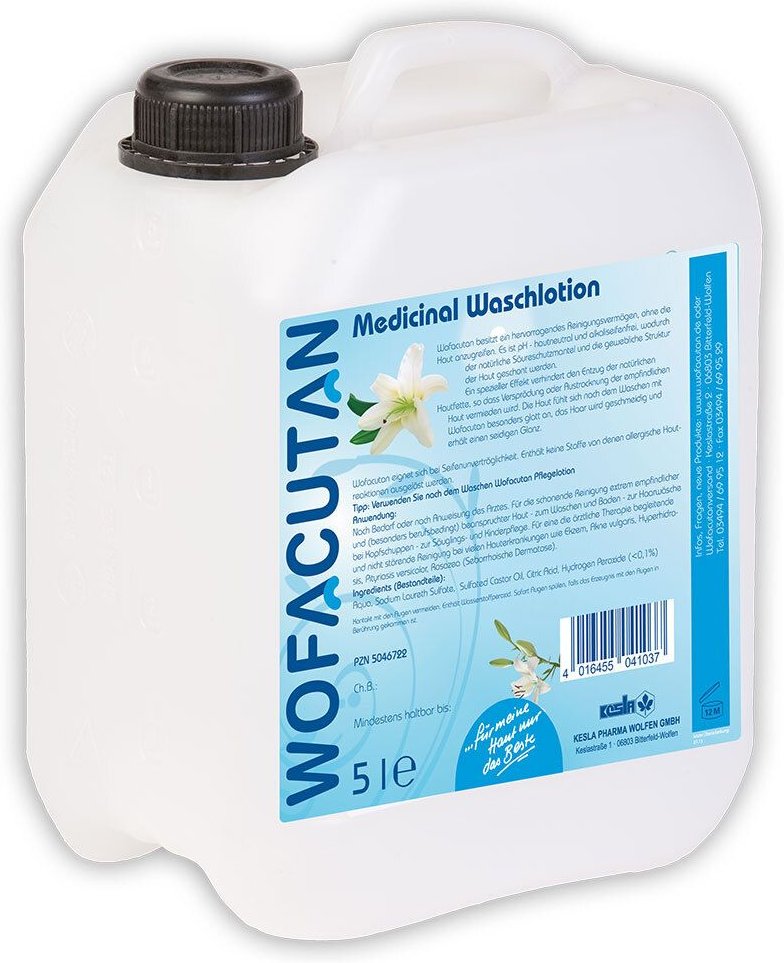 Wofacutan medicinal Waschlotion 5 l Lösung