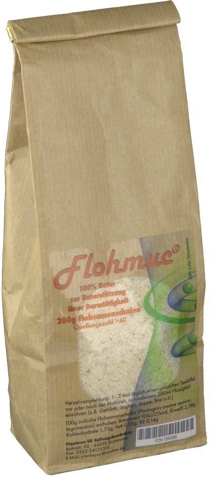 Flohmuc Flohsamenschalen Pulver 200 g