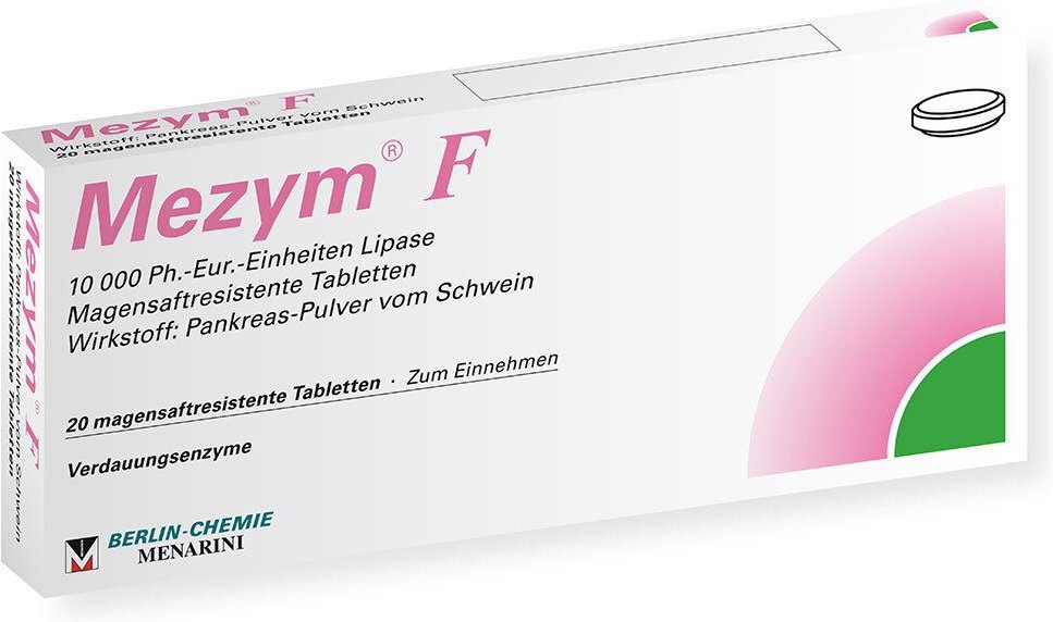 Mezym F magensaftresistente Tabletten