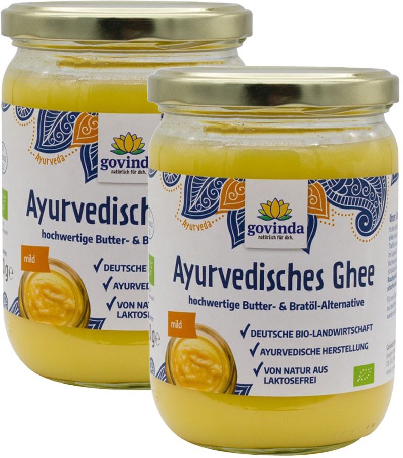 Govinda Bio Ayurvedisches Ghee 2x420 ml Set