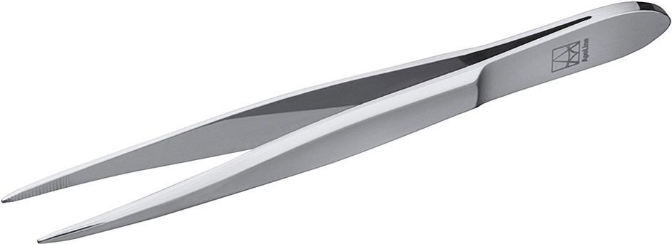 Apoline Pinzette spitz 8 cm verchromt