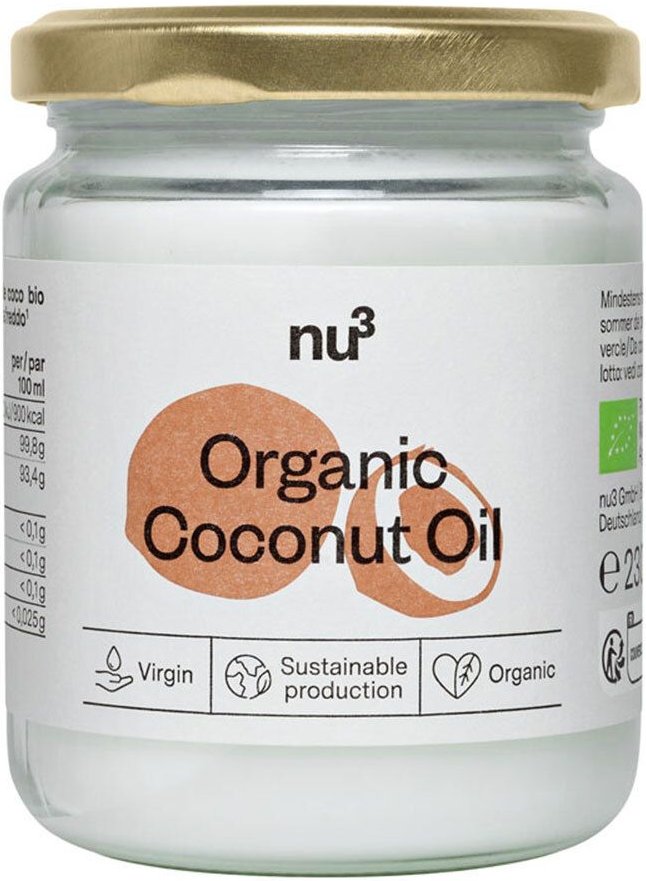 nu3 Kokosöl Bio 230 ml Öl