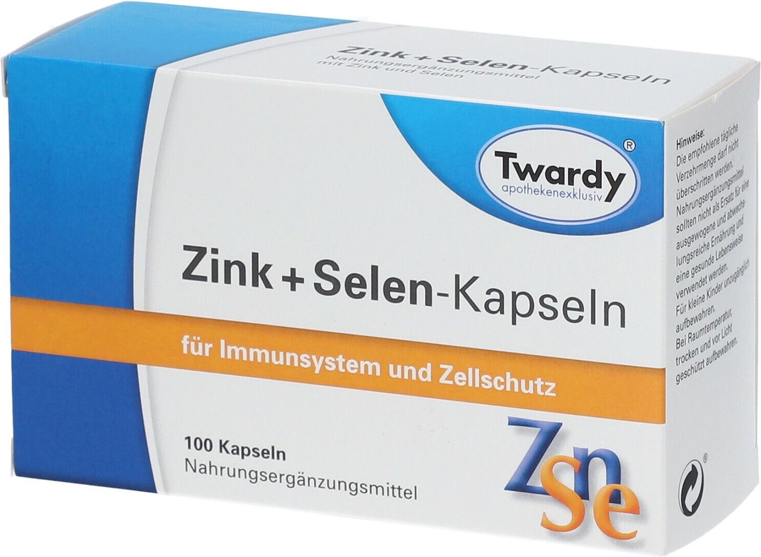 Zink+Selen Kapseln 100 St