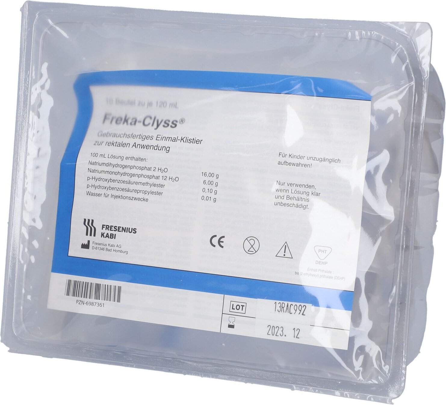 Freka Clyss Klistiere 10x120 ml