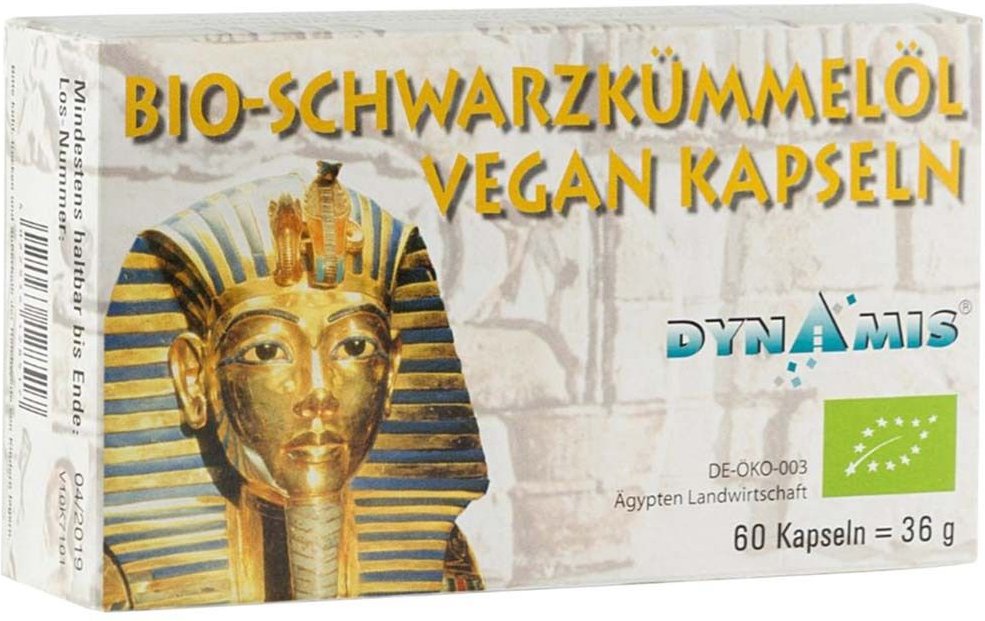 Schwarzkümmel BIO vegan Kapseln 60 St