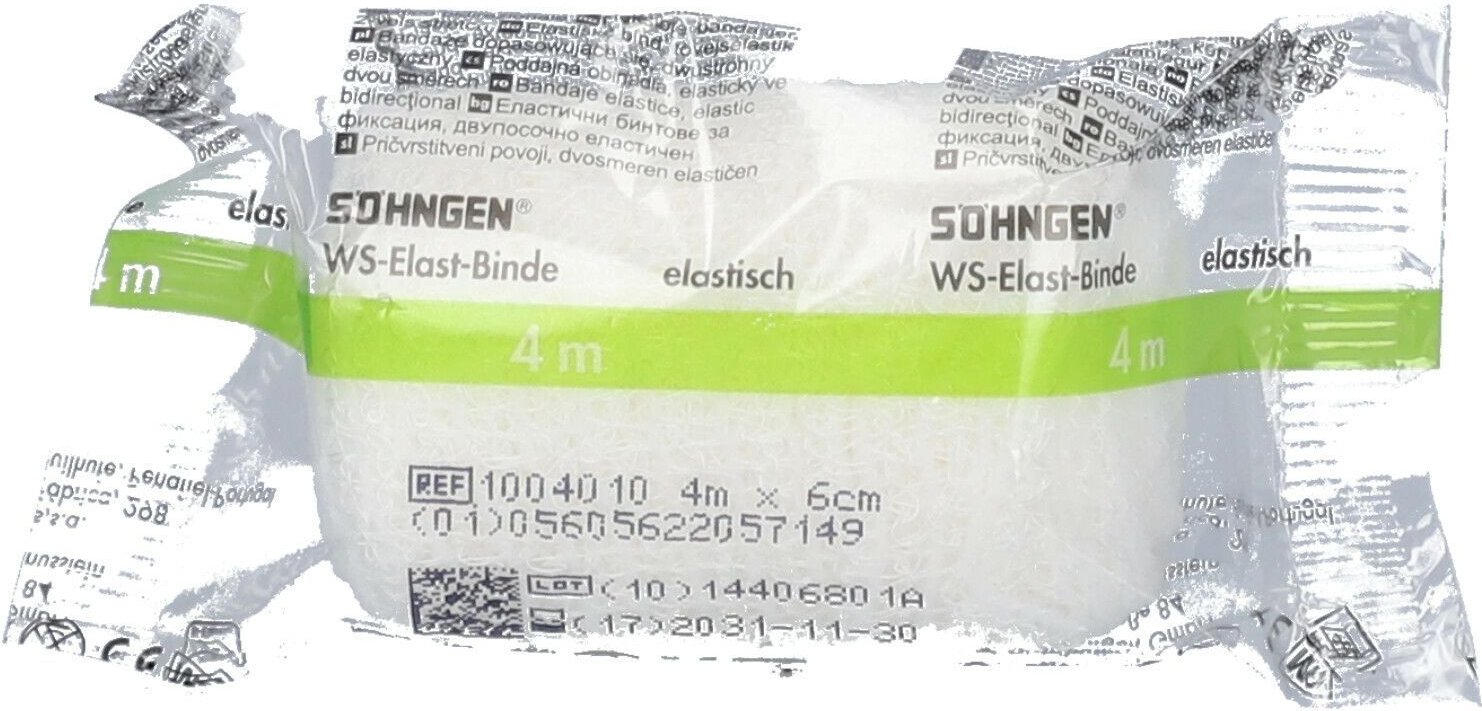 WS elast.Binde 6 cmx4 m 10x 10x1 St Binden