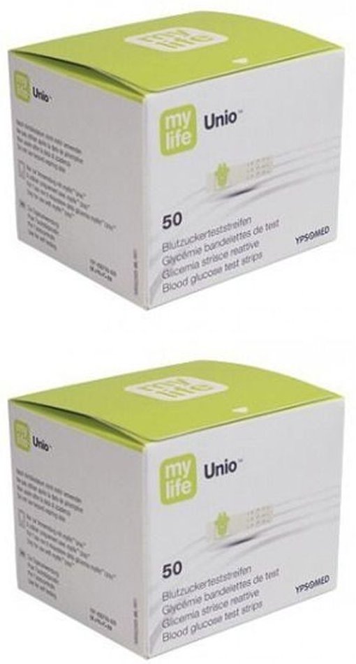 Mylife Unio Blutzucker Teststreifen 2x 2x50 St
