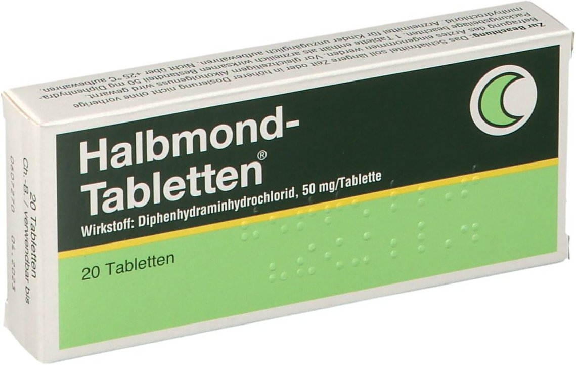 Halbmond Tabletten