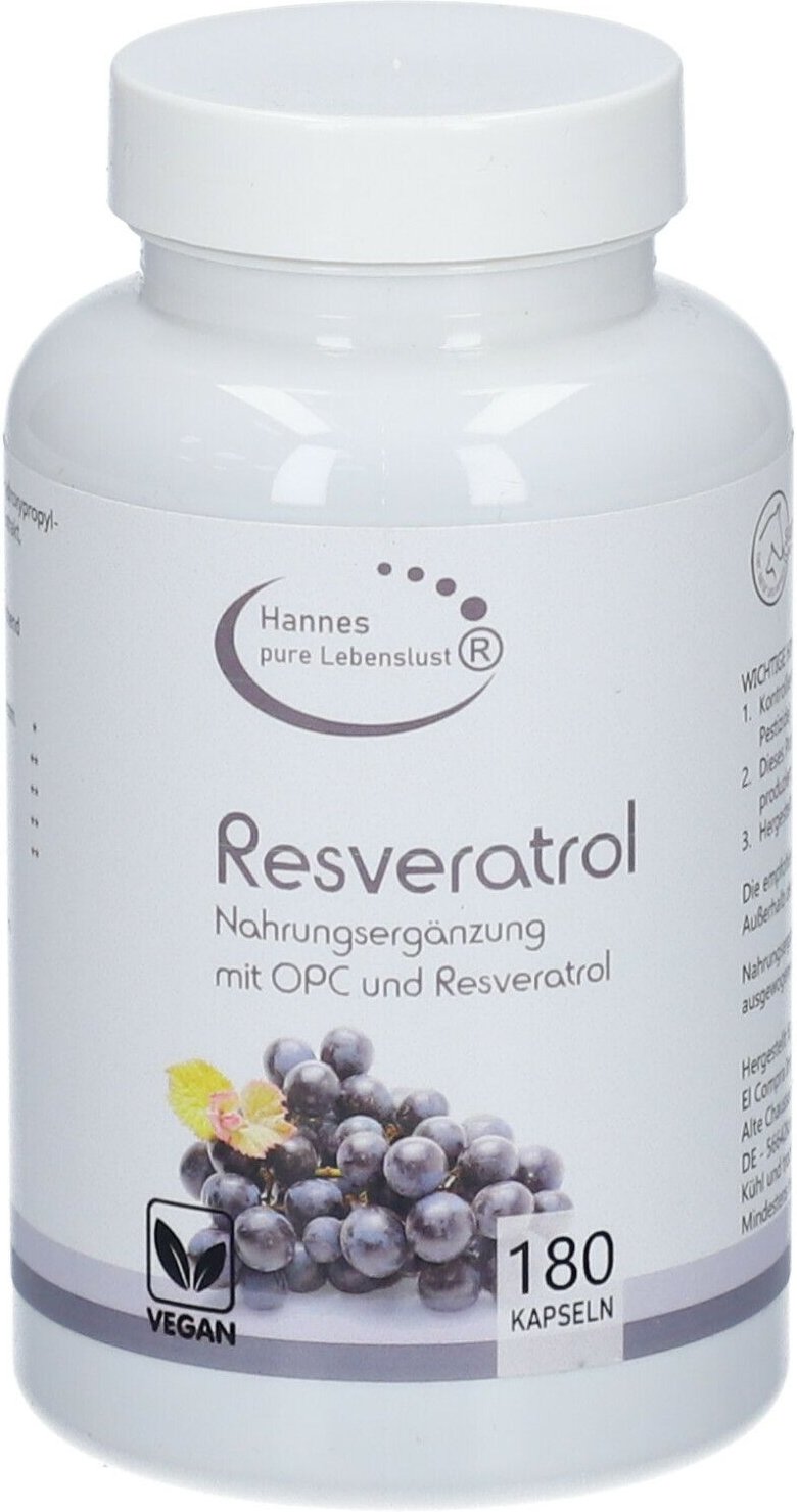 Resveratrol Komplex Vegi Kapseln 180 St