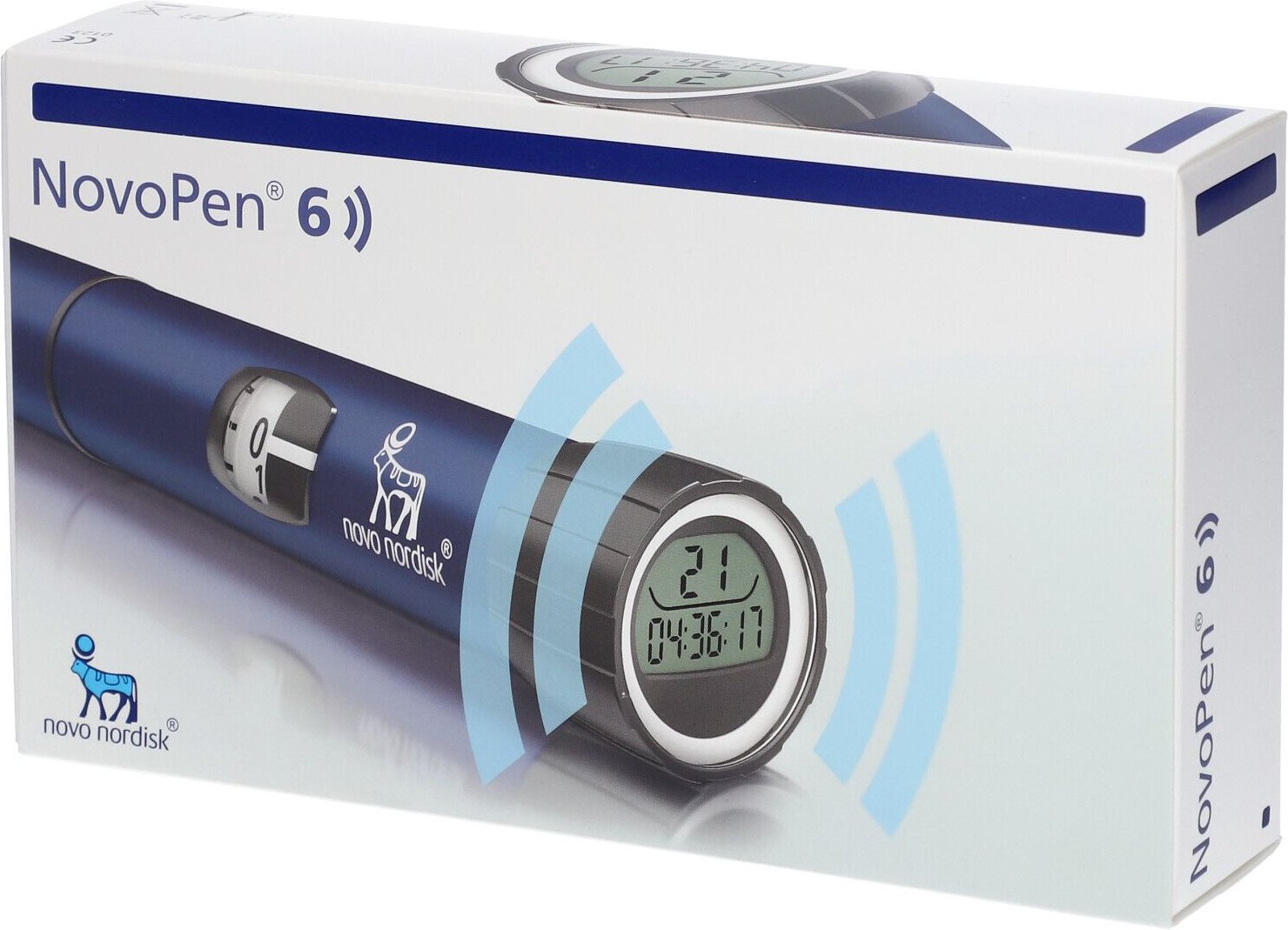 Novopen 6 Injektionsgerät blau 1 St Gerät