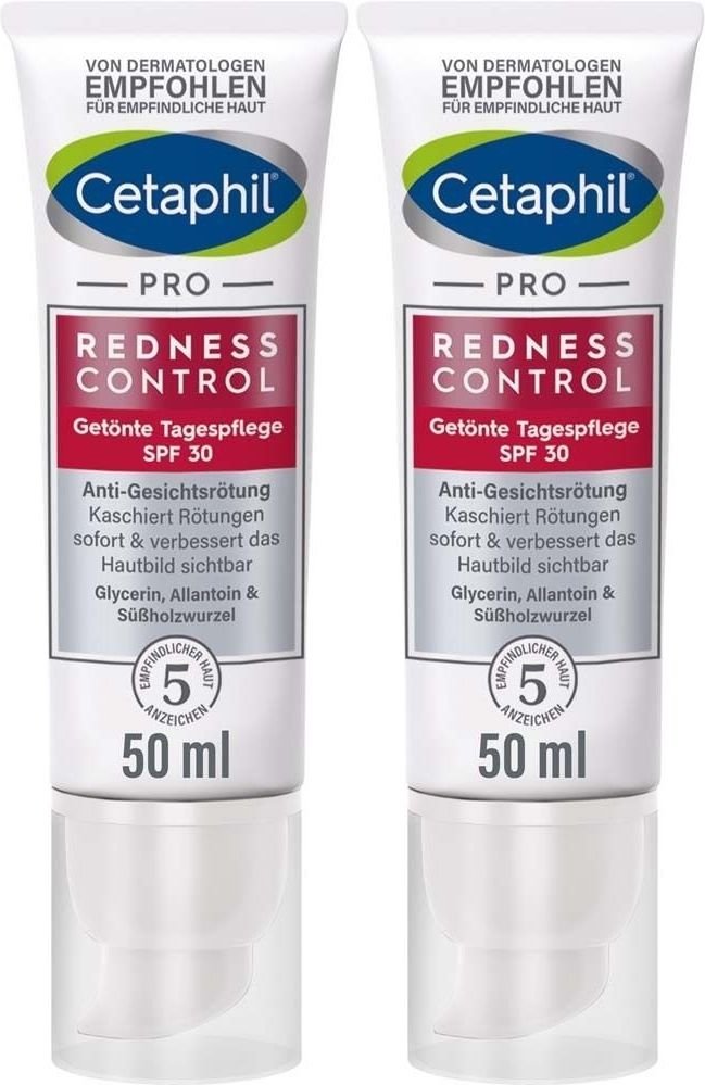 Cetaphil Redness Control getönte Tagespflege Spf30 2x 2x50 ml Creme
