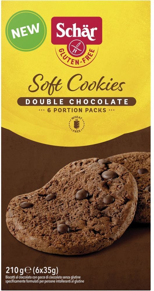 Schar Soft Cookie Double Choco 210 g