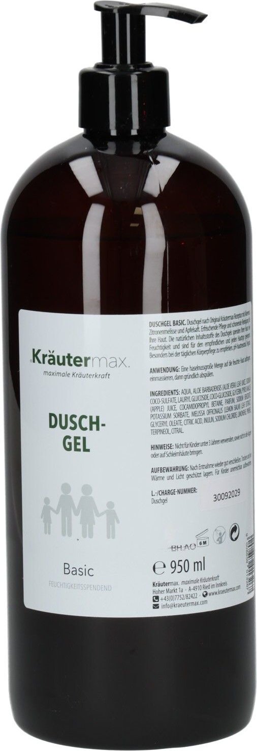 Basic Dugel Aloe+Zitrmelisse 950 ml Duschgel