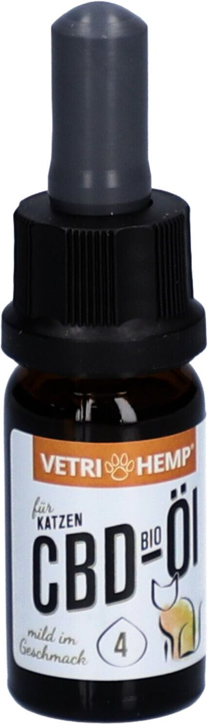 Thumbnail - BIO Cbd-Öl Tropfen f.Katzen 4% 400 mg CBD 10 ml