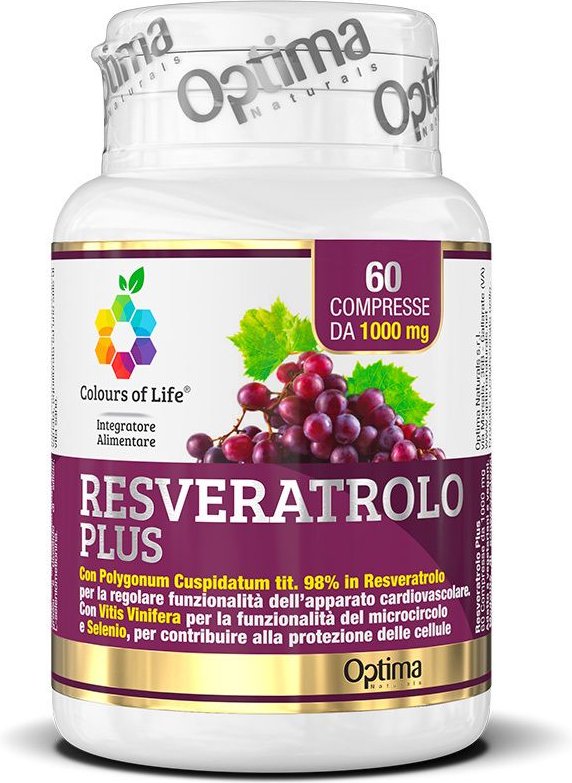 Resveratrolo 60Cpr Colours 60 St Tabletten