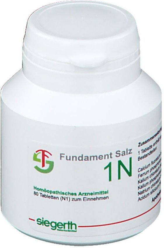 FUNDAMENT-Salz I N Tabletten 80 St