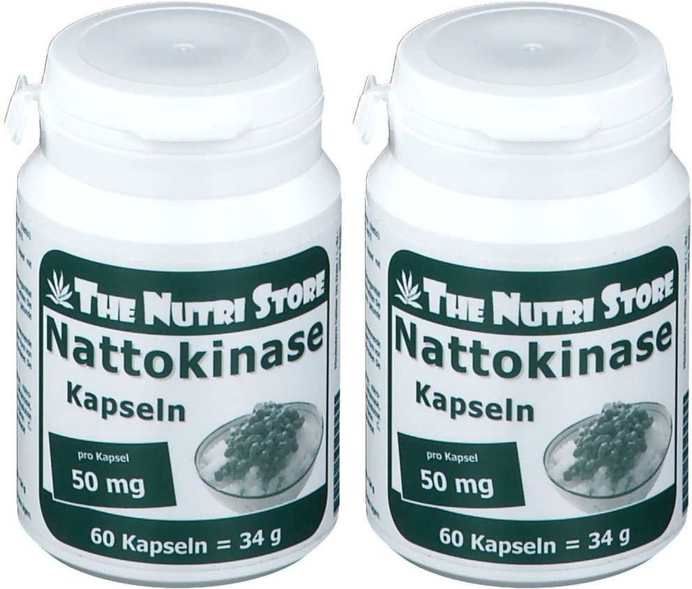 Nattokinase 50 mg Kapseln 2x 2x60 St