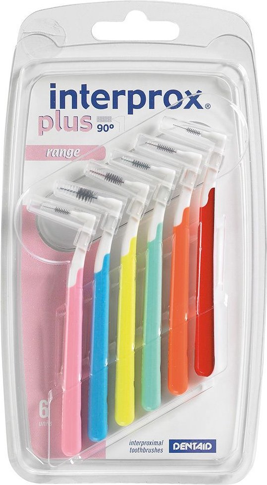 Thumbnail - Interprox plus Blister Mix farbl.sort.Interdentalb 6 St Zahnbürste