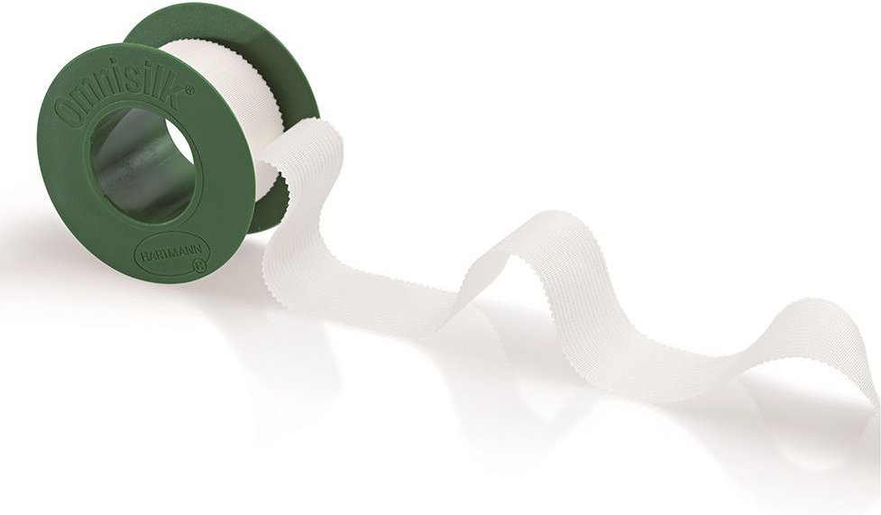 Omnisilk Fixierpflaster Kunstseide 1,25 cmx5 m