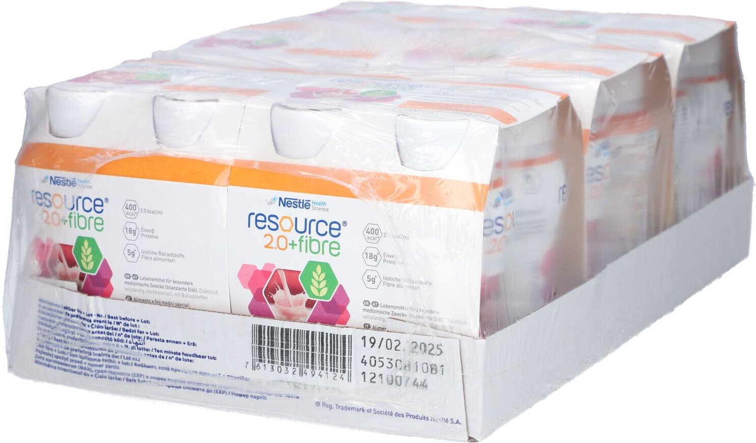 Resource 2.0 fibre Multifrucht 6x4x200 ml Flüssigkeit