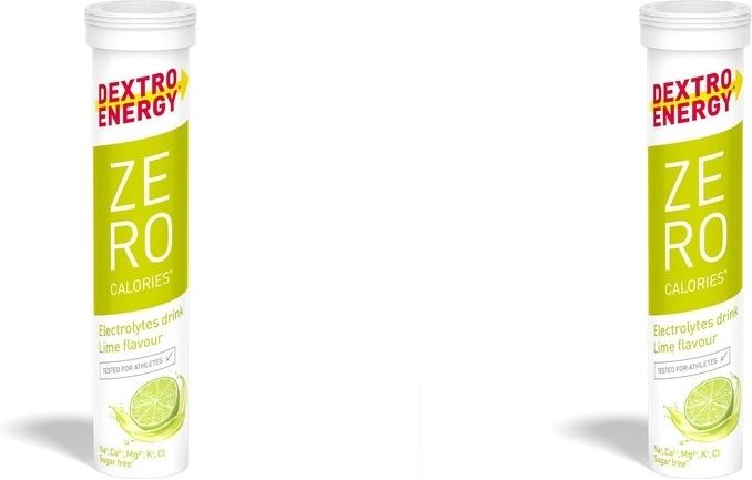 Dextro Energy Zero Calories lime Brausetabletten 2x 2x20 St