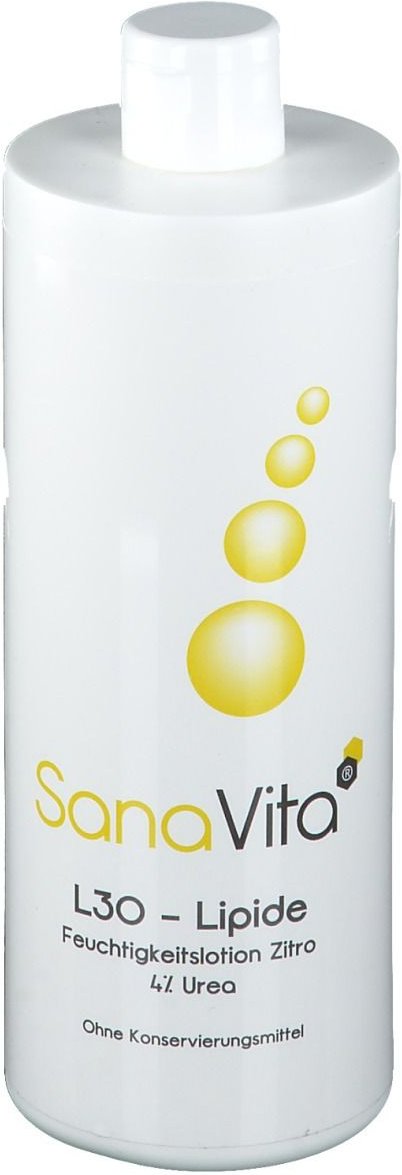 Sana Vita L30 Lipide Feuchtigk.Lot m.Zitr.myrtene. 500 ml Lotion